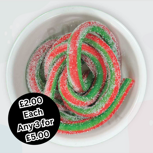 Giant Fizzy Watermelon Candy Cable