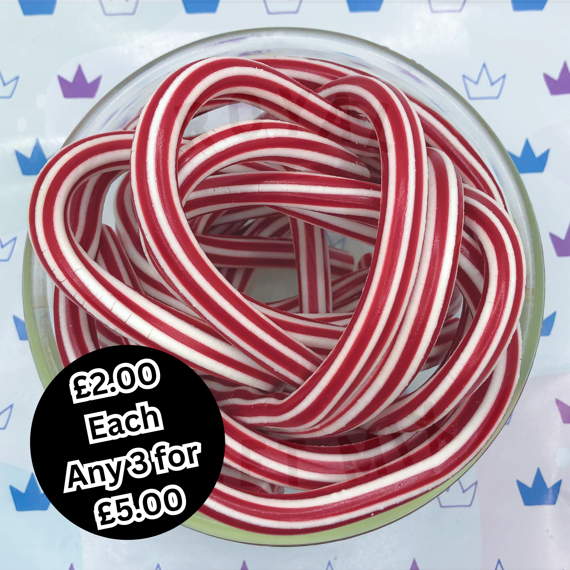 Giant Red & White Cable