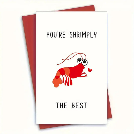 You're Shrimply The Best - Funny Birthday Card