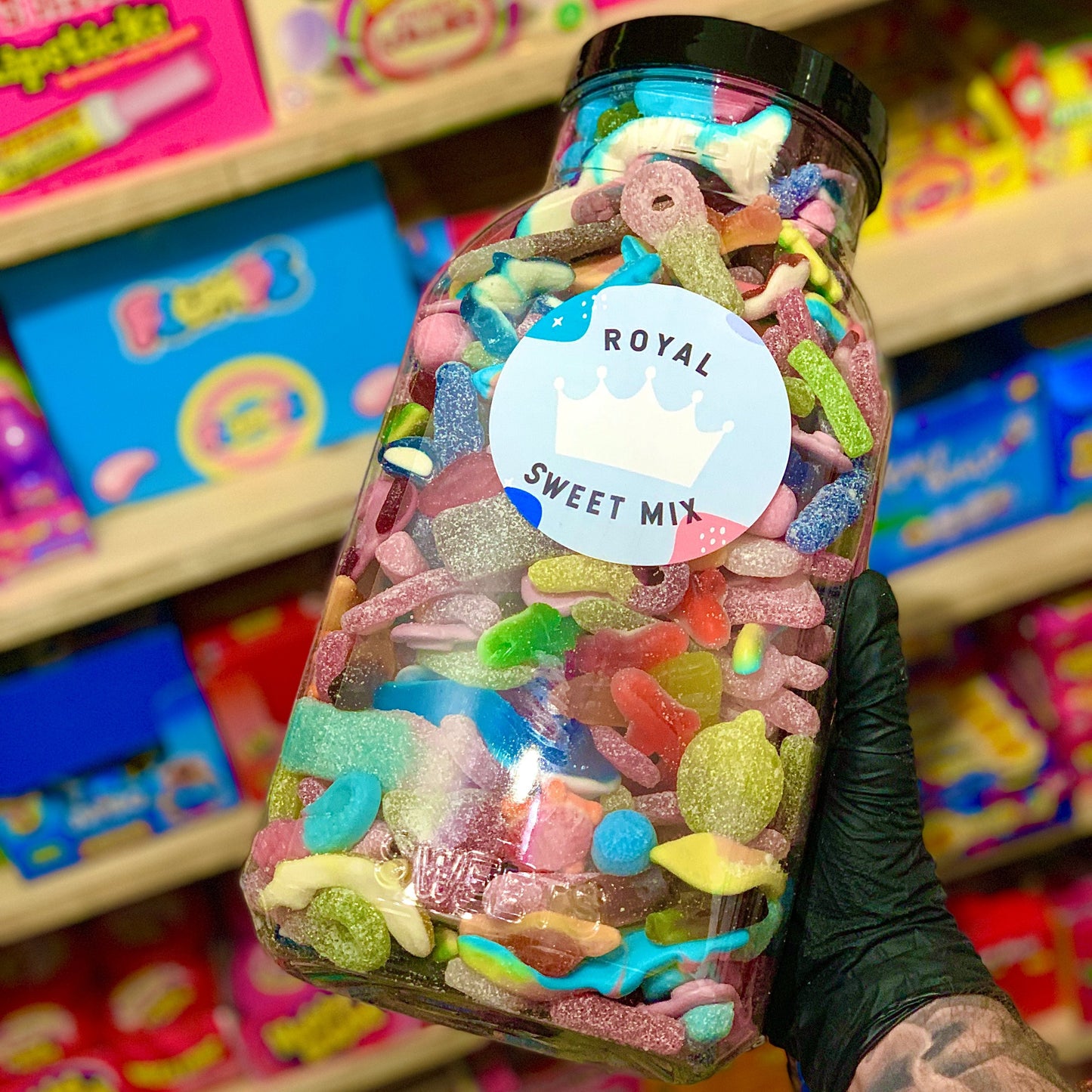 Build Your Own 4.5L Pick N Mix Sweet Jar (Mammoth Sweet Jar)